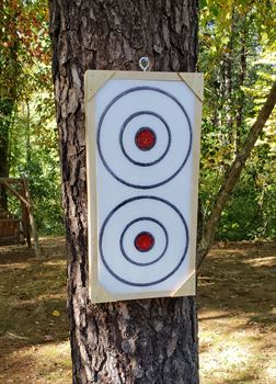 KNIFE THROWING TARGET - Double Sided - POLYETHYLENE - 23 1/4" x 11 1/2" x 2" Only $74.99